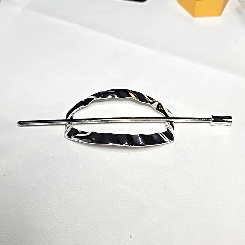 Silver Hairstyling Stick